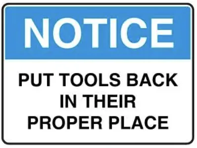 NT 22 — NOTICE - MSDS AND THE WRITTEN HAZARDOUS COMMUNICATION PROGRAM FOR THIS WORK PLACE IS LOCATED